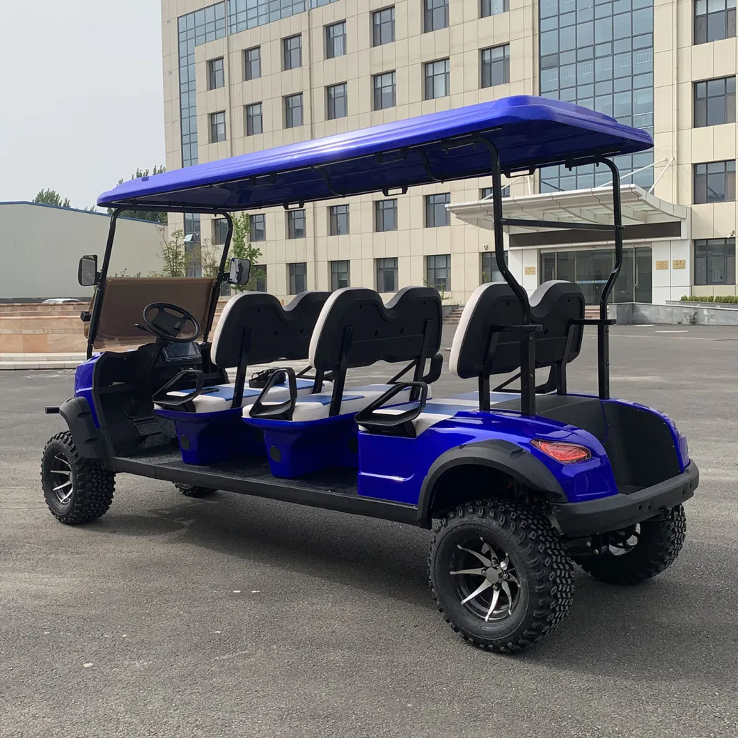 OEM/ODM High Quality Customized 6 Seater Lifted Electric Golf Buggy