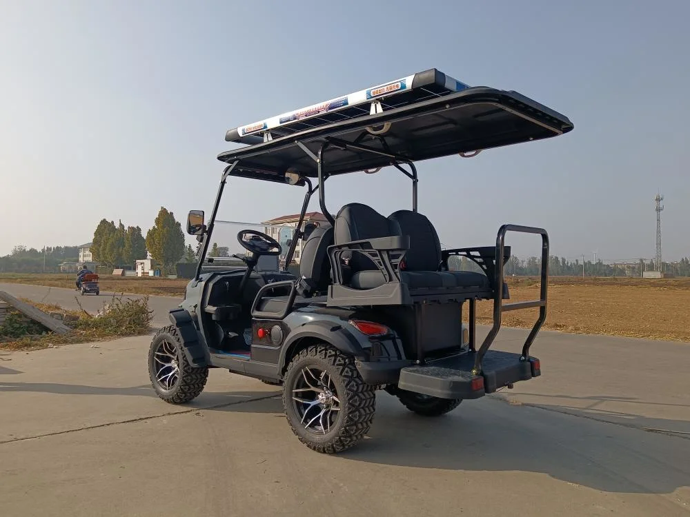 New MD2+2 4 Seater 60V 72V Electric Deluxe Edition Lifted Golf Cart Evolution Hunting Buggy Golf Carts