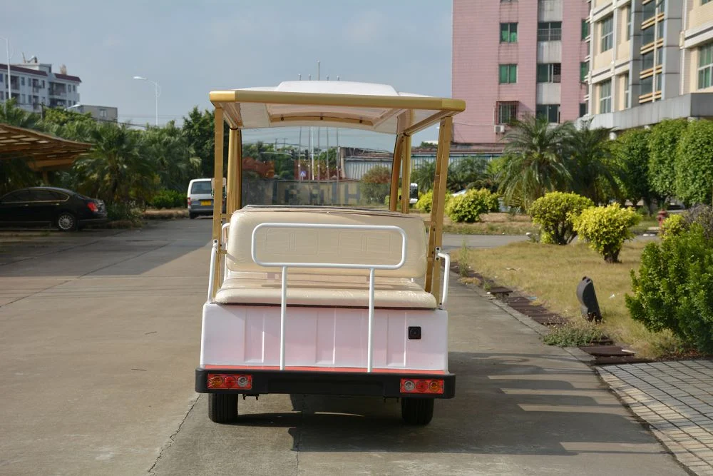 Beautiful Design China 14 Seater Electric Shuttle Bus Sightseeing Car