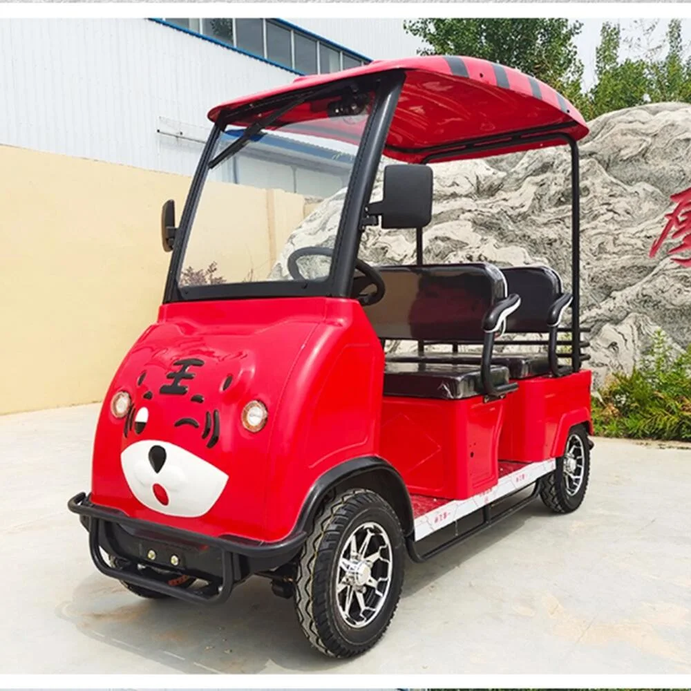 Electric Four-Wheel Vehicle with Battery, Electric off-Road Vehicle, 4 Seats