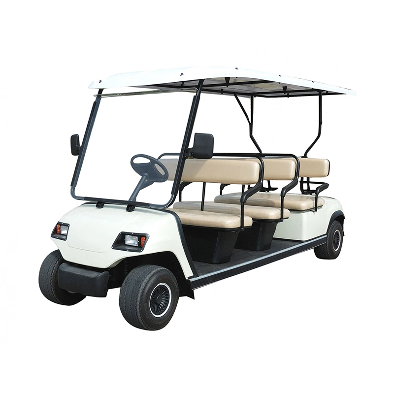 New Energy Electric Sightseeing Bus 6 Seats Golf Buggy Battery Operated Utility Golf Cart Z4c Mini Electric Golf Carts Electric Golf Buggy