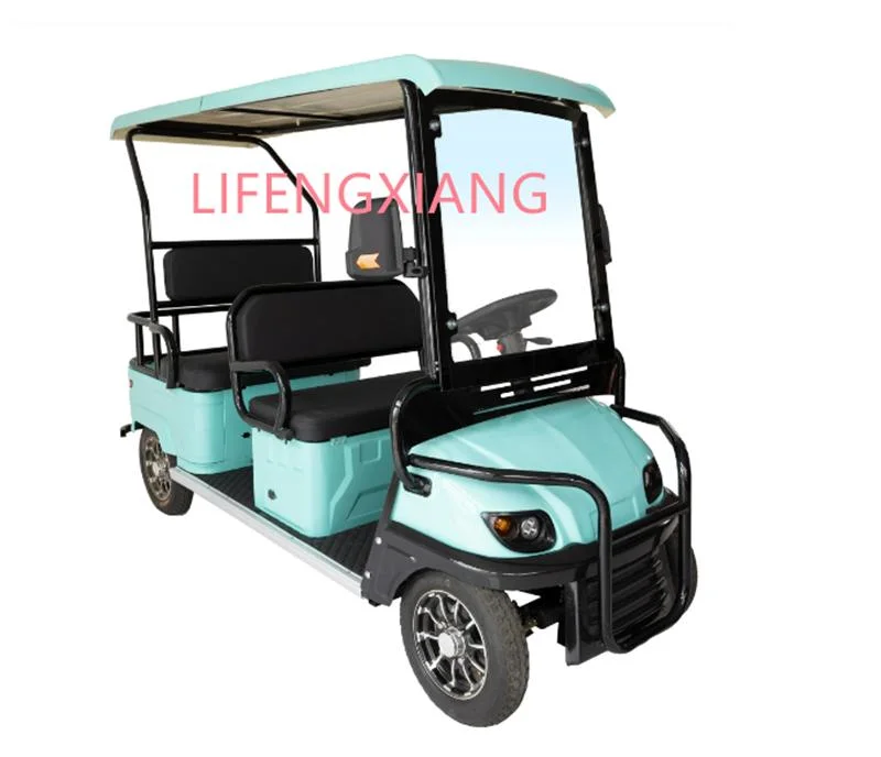 New Design Factory Wholesale Price CE Approved Adult Lead Acid Battery Operated Electric Sightseeing Club Car and Mini Golf Cart with 60V800W Motor