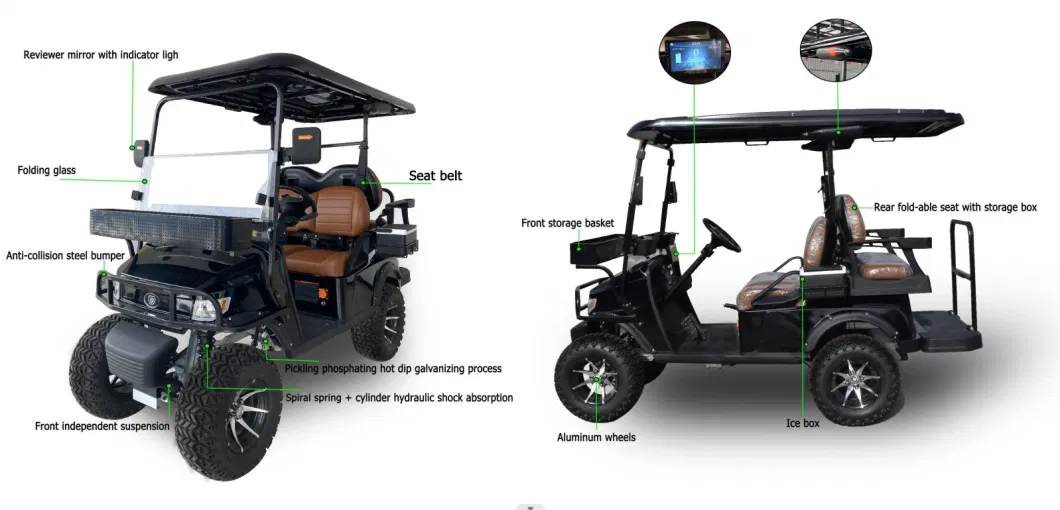 Brand New Ez-Go Valor Ex1 Gas 6 Passenger Gas Powered Golf Cart