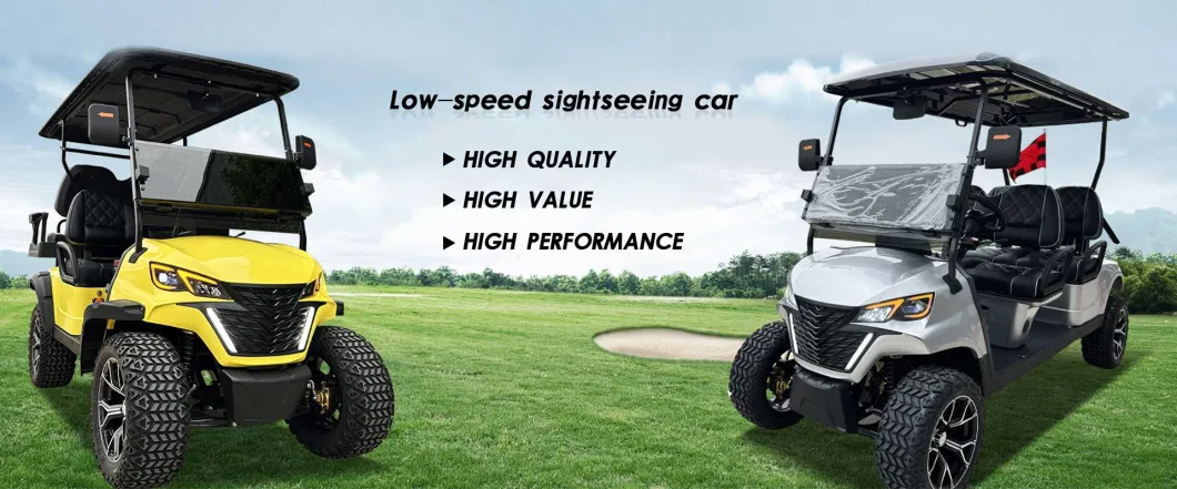 High Quality at a Low Price Sightseeing Bus Club Cart Electric Golf Buggy Hunting Cart