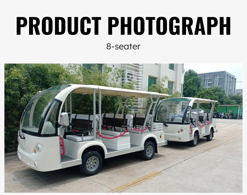 11 Seats Scenic Area Electric Car 72V Multifunctional Tourist Vehicle