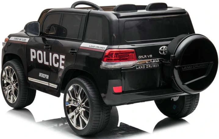 Toyota Land Cruiser Licensed Kids Electric Police Car Ride on Toy