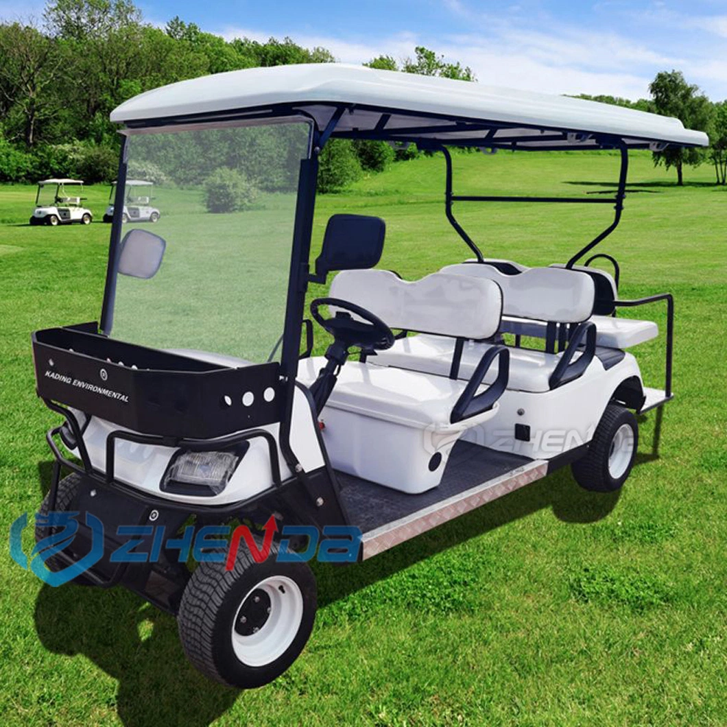 Electrically Car Evolution Wheels Tires 10 Inch 4 Seater Disc Battery Charger Axles Electric 2 Seater Cheap Carts Street Legal Golf Cart