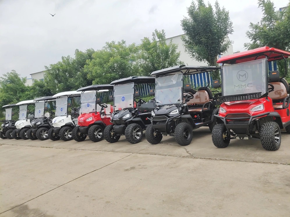 Wholesale Classic Luxury 4/6 Seater Custom Street Legal off-Road Lithium Battery Cargo Box Electric Golf Cart