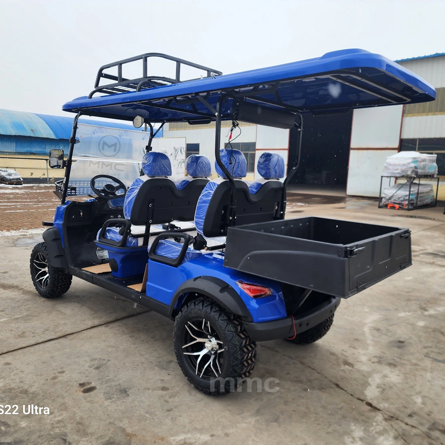 Wholesale Classic Luxury 4/6 Seater Custom Street Legal off-Road Lithium Battery Cargo Box Electric Golf Cart