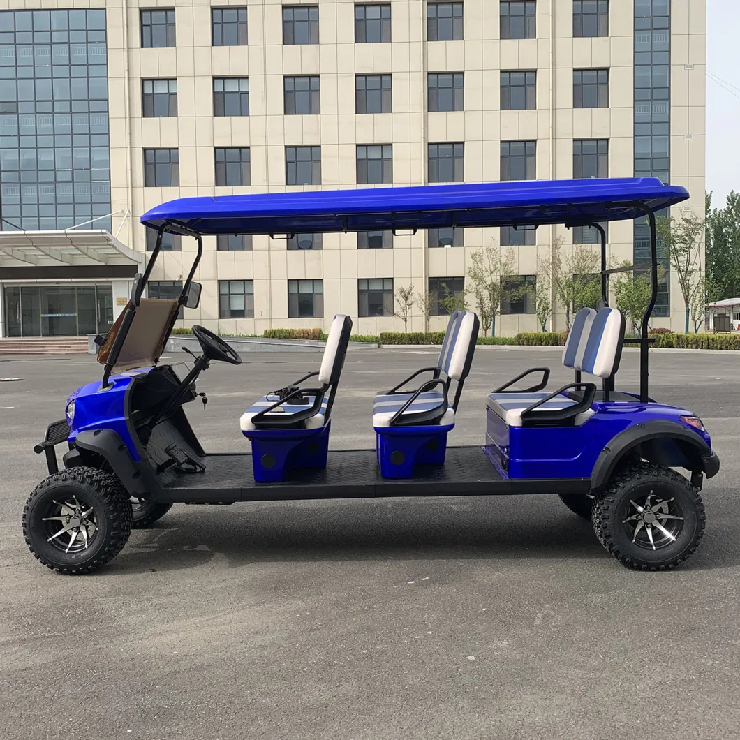 OEM/ODM High Quality Customized 6 Seater Lifted Electric Golf Buggy