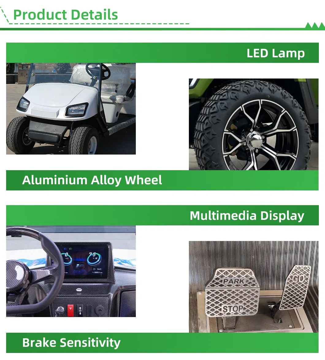 Electric off Road 48V Golf Cart Buggy
