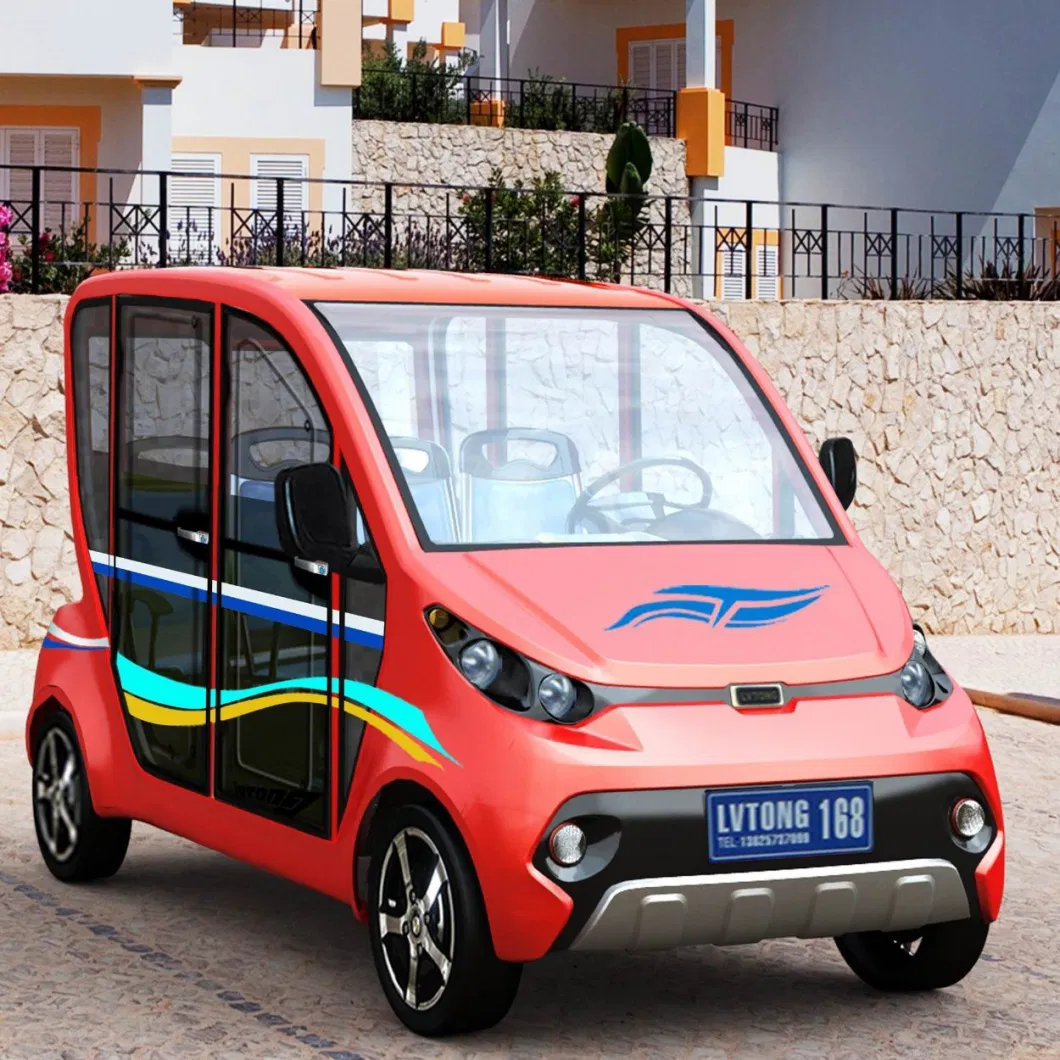 Low Noise Long Durability Stable Quality Electric Cart CE Certification 4 Seaters Household Electric Police Style Car (LT-S4. HAF)