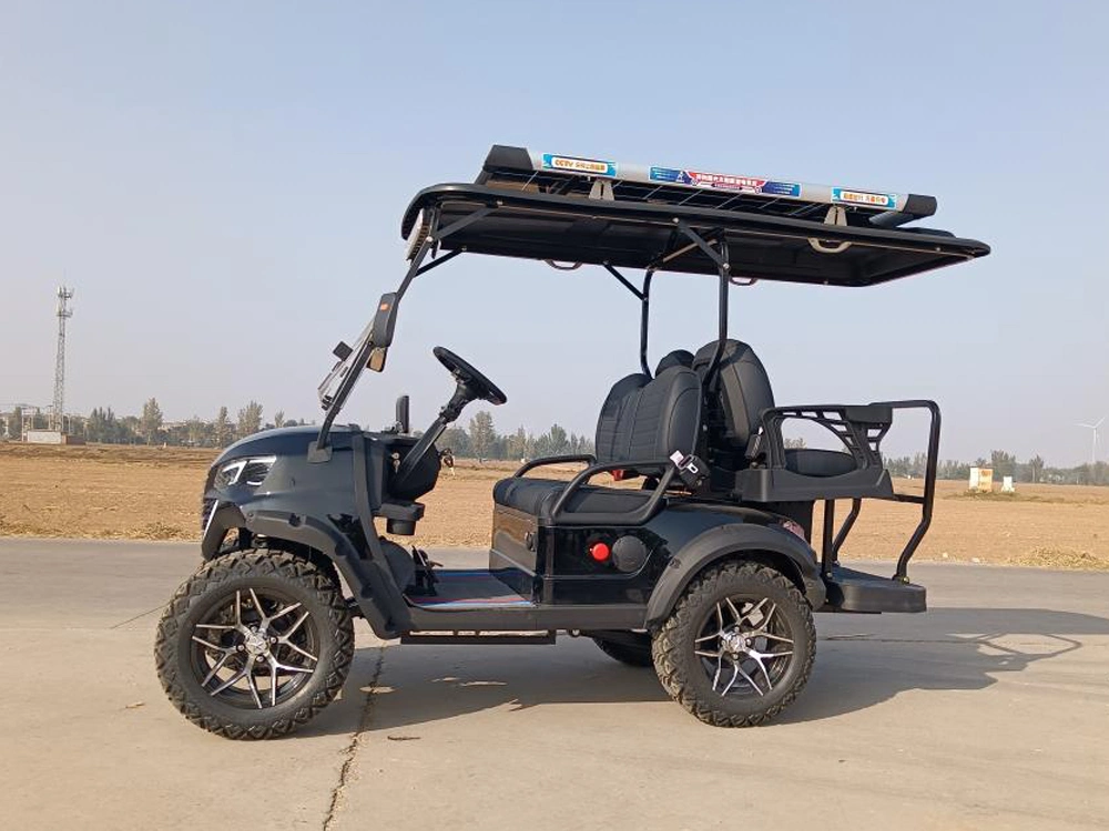 New MD2+2 4 Seater 60V 72V Electric Deluxe Edition Lifted Golf Cart Evolution Hunting Buggy Golf Carts