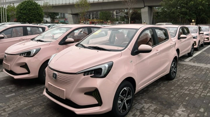 Changan Used Car 2022 Mini High Speed Electric Vehicles Cheap Left Hand Drive New Auto Changan Benben E-Star Cheap Price EV Automobile Electric Car in Stock