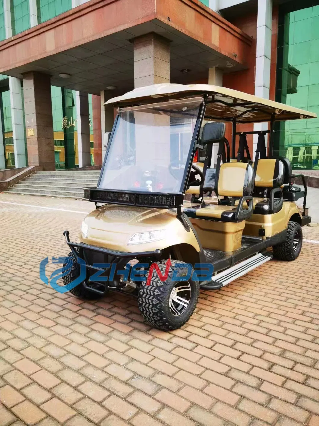 Street Legal Classic 48V Club Car Gas Powered Golf Cart Lithium Battery Golf Carts for Sale