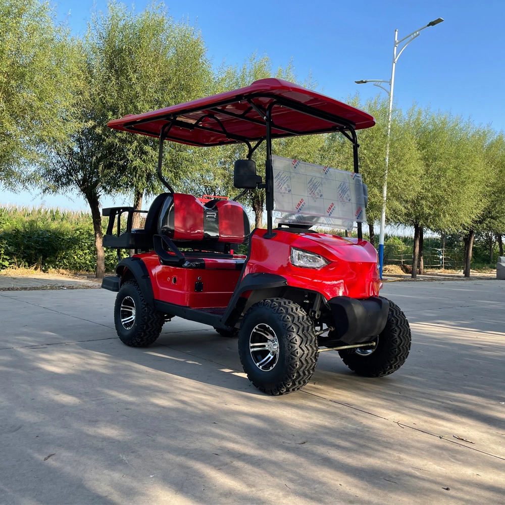 Good Cheap 4 6 Seater 72 Volt Electric Limo Club Car off Road Golf Cart Utility Vehicle 4 6 Passenger