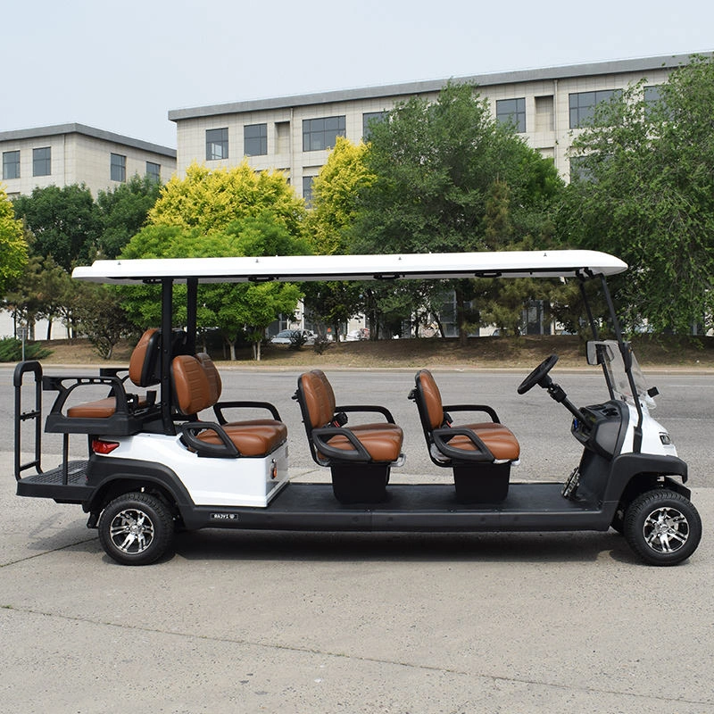 8 Seater Electric Golf Cart with Lithium Battery Golf Electric Vehicle Street Legal Golf Cart