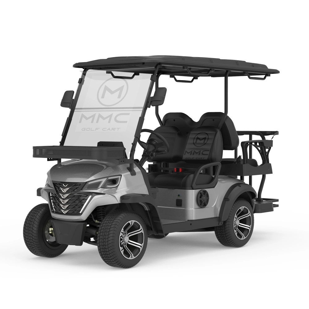 2023 New 48V 4 Wheel 4 Seater Golf Scooters 3 - 4 People 5kw 72V Lithium Battery Electric Travel Golf Cart