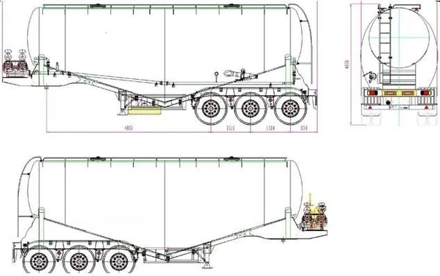 All Kind of Liquid Fuel Petrol Oil Bulk Cement Powder Diesel Tank Cargo Container Transport Utility Heavy Duty Tractor Dumping Ships Truck Semi Trailer Tankers