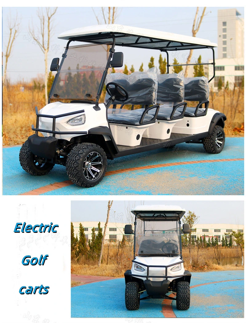 Wholesale Custom Elderly Low Speed Electric Scooter 4 6 Seats Golf Carts
