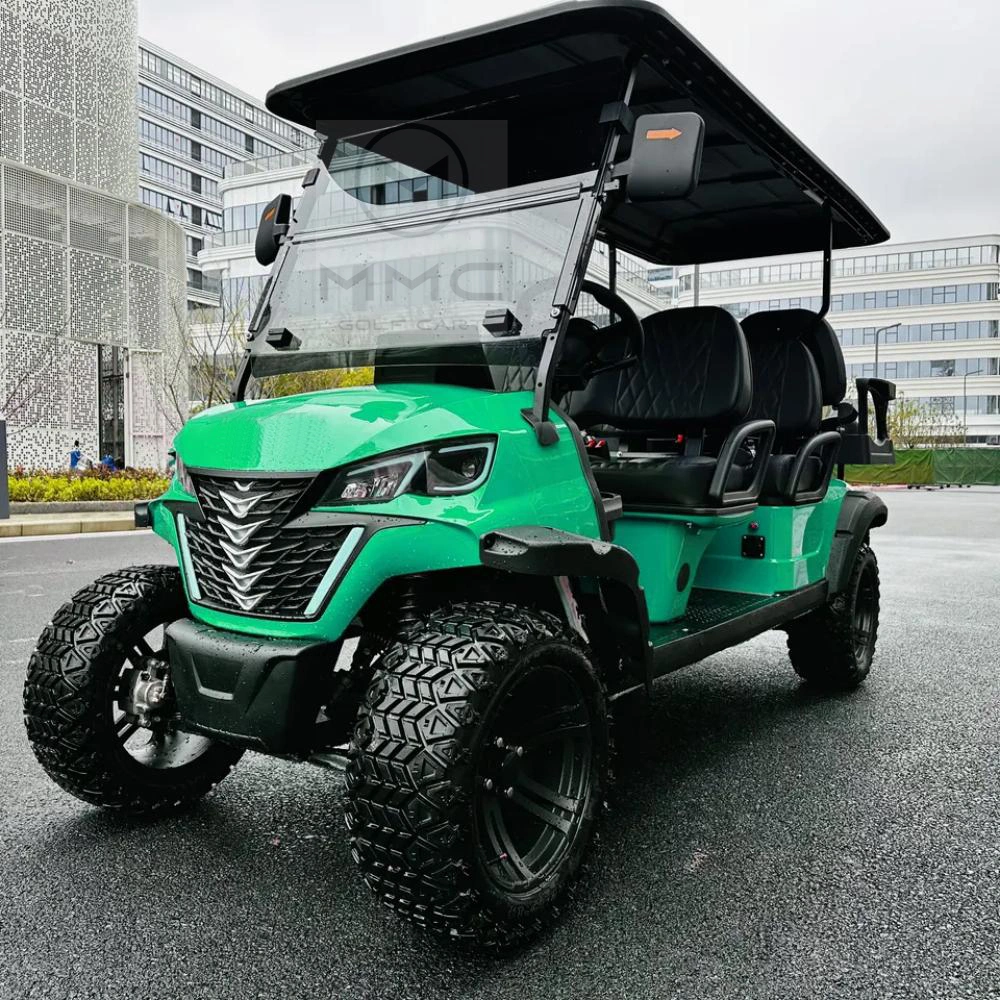 High Speed 72V Lithium Battery Lifted Electric Buggy Golf Carts Best Price Evolution 2+2 Seat Folding Hunting off Road Golf Cart