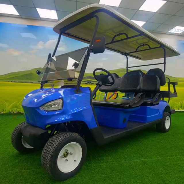 Zhenda Antique Battery Operated Electric Car Golf Tourism Carts Street Legal Quality Electric Vintage Golf Car