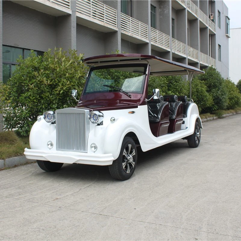 High Quality Street Legal CE Certificate Electric Classic Sightseeing Car