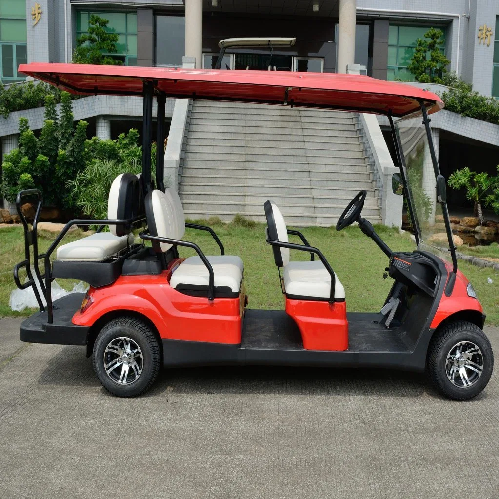 Electric Sightseeing Bus Golf Wholesale Battery Powered 6 Seater Golf Car