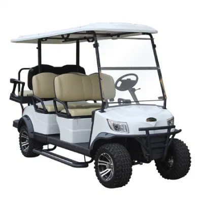 Marshell Factory Price miglior golf cart elettrico da caccia a 6 posti Golf Buggy con batteria al litio CE (DH-M4+2)