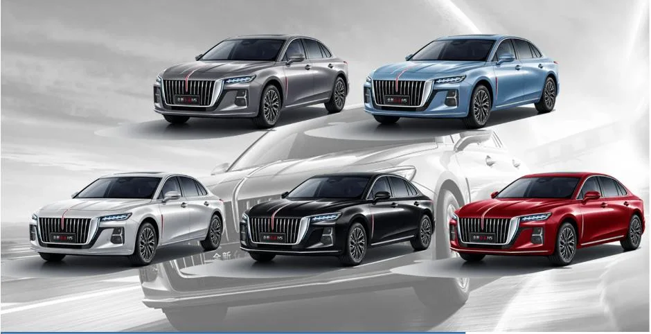 Hot Selling Luxury 4 Wheels 5 Seats High Speed Left Hand Drive Electric Cars China Hongqi H5