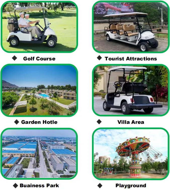 Applying Road-Vehicle Low Price Electric Golf Cart
