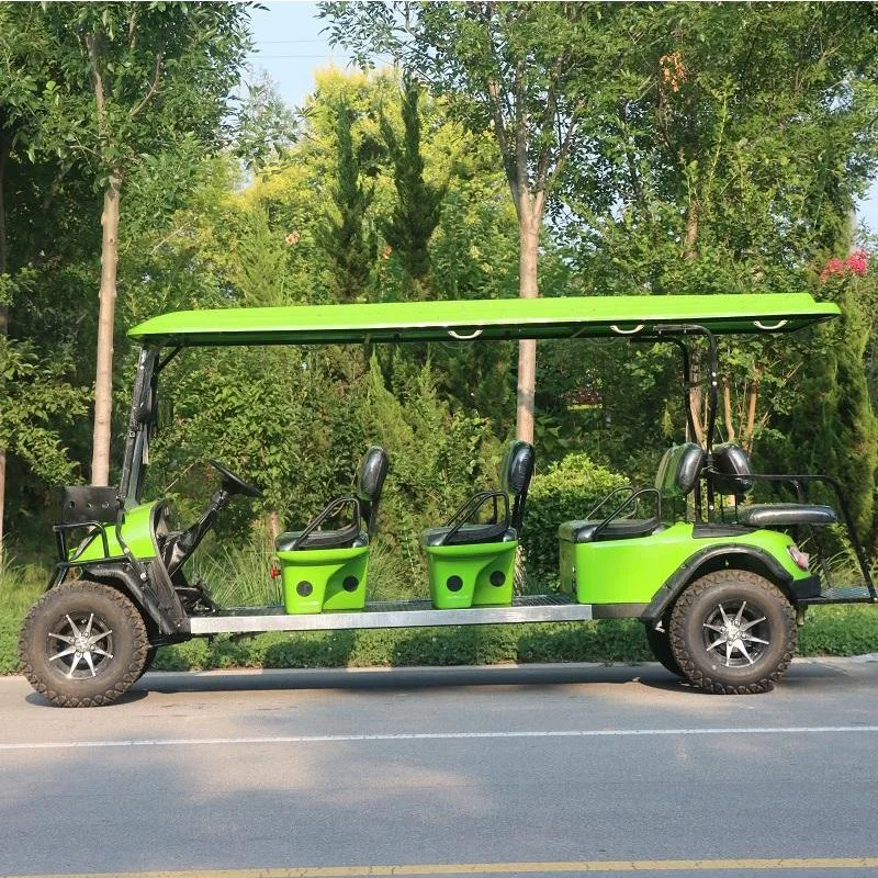 8 Seater Electric Golf Cart with Lithium Battery Golf Electric Vehicle Street Legal Golf Cart