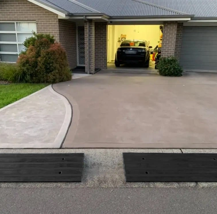 Heavy Duty Rubber Threshold Ramp for Cars