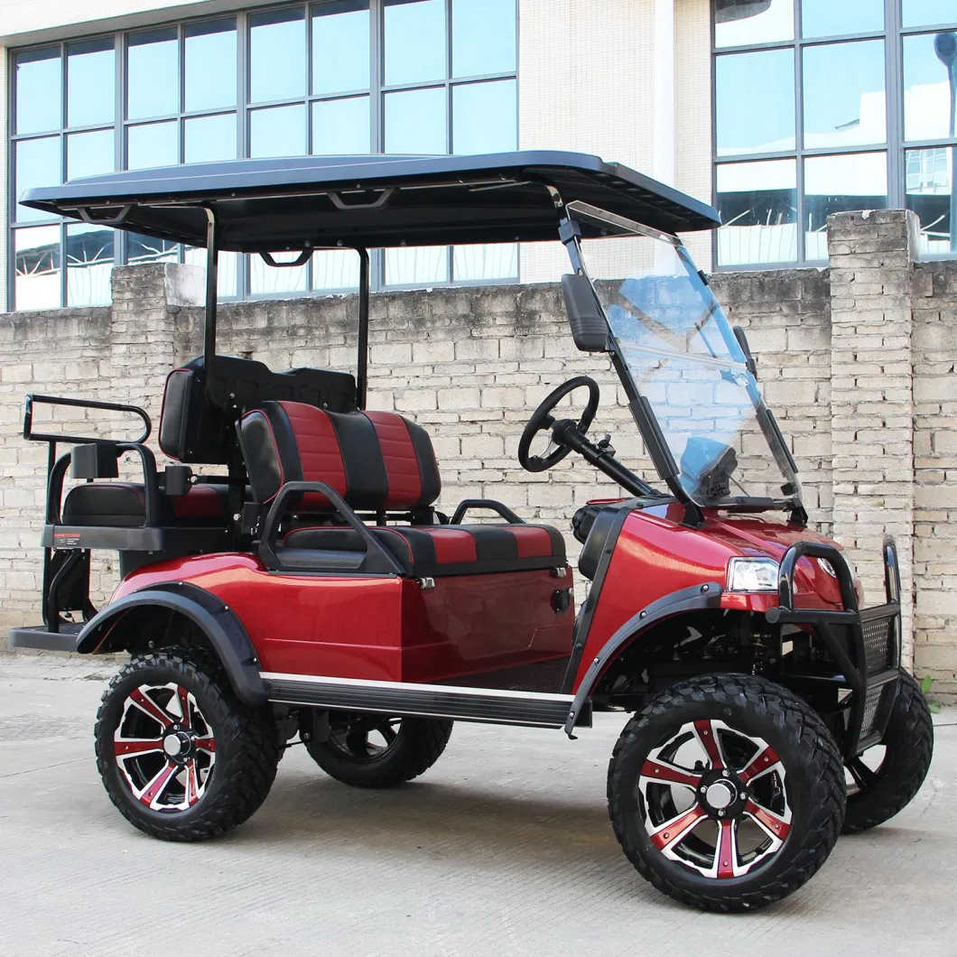 Factory Directly New Design Golf Car High-Power Electric Golf Cart 4 Passenger