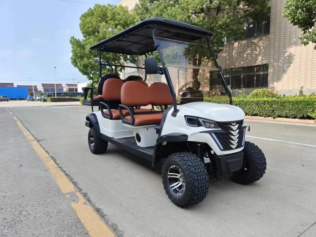 4+2 Lento Factory Direct Sales Price Preferential Practical Electric Vehicle Golf Car