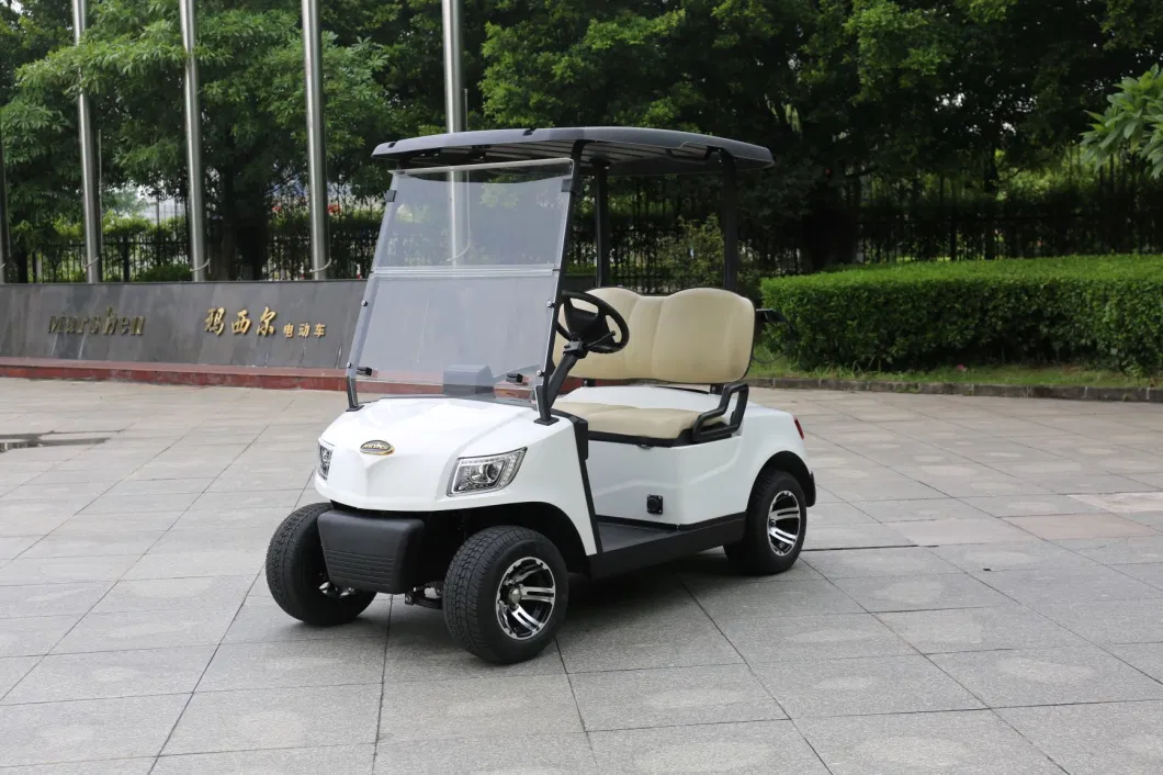 Marshell 2024 New Design Wholesale 2 Seater Lithium Battery Mini Small Buggy Lifted Electric Golf Car with AC Motor CE DOT for Personal Transportation (DG-M2)