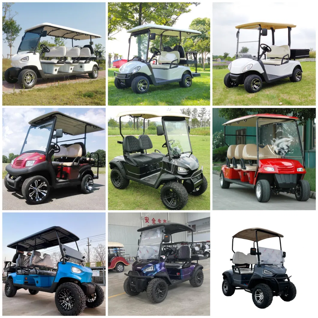 New Designed Factory Price Golf Carts Buggies Electric Golf Cart