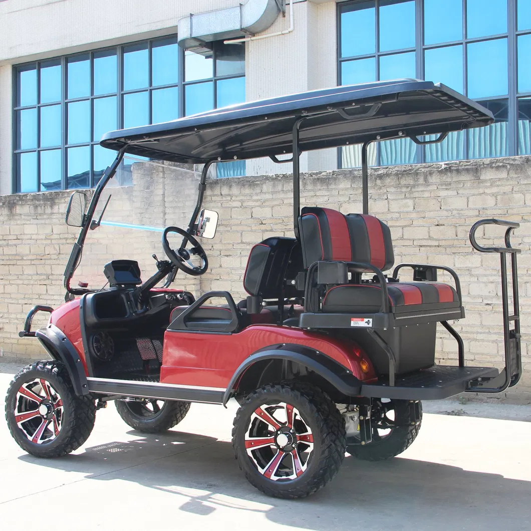 Factory Directly New Design Golf Car High-Power Electric Golf Cart 4 Passenger
