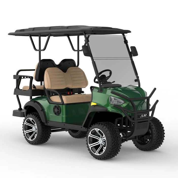 Luxury 4 Seater AC Motor Battery Powered Golf Cart Vehicle