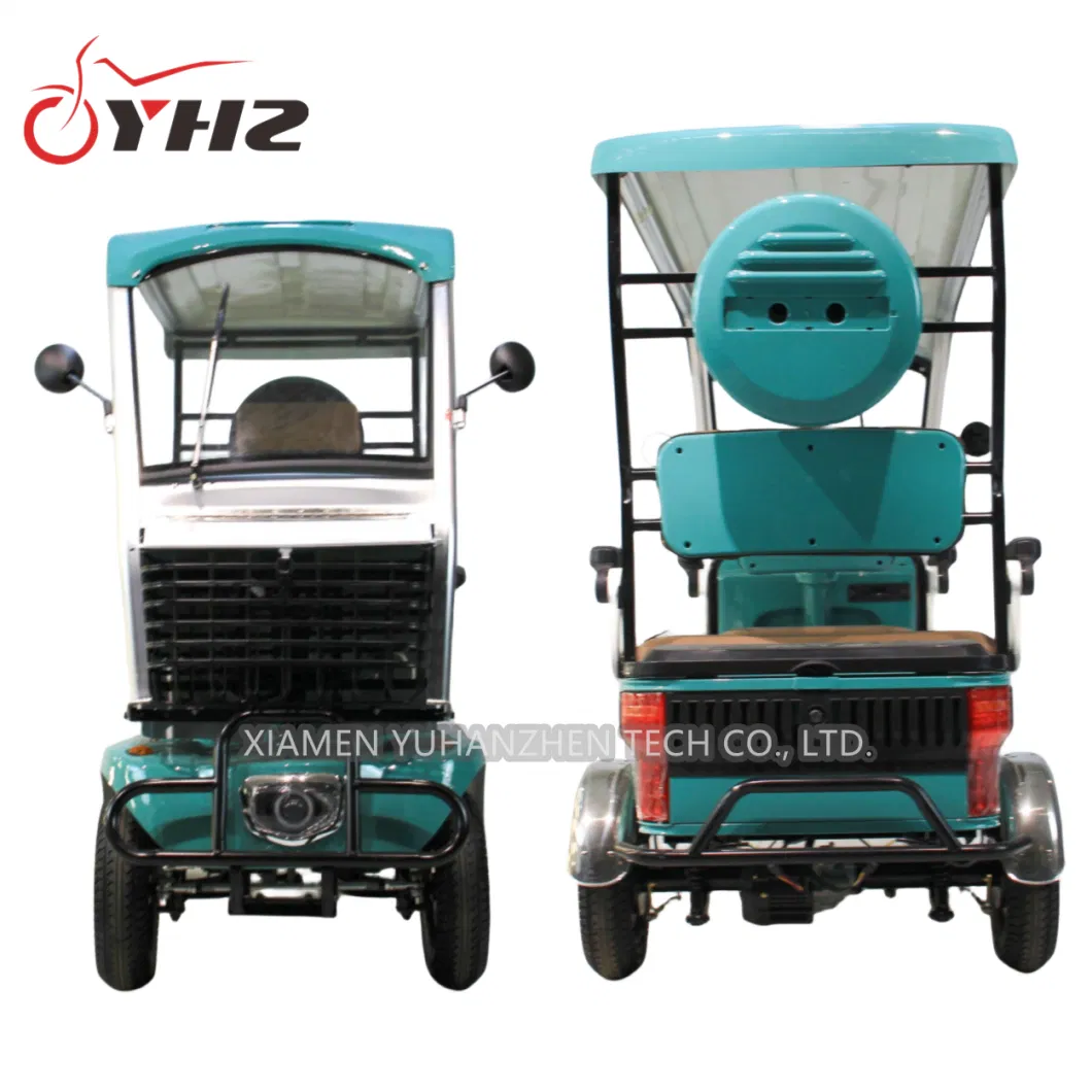 Two Row Seats Three People with Dual Storage Baskets Golf Cart