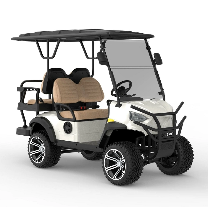 Luxury 4 Seater AC Motor Battery Powered Golf Cart Vehicle