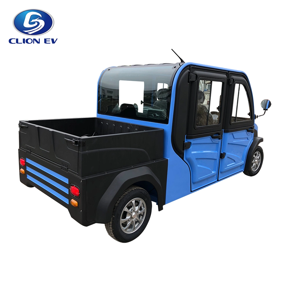 Utility Cart Electric Small Cargo Pickup Truck with Dump Bed