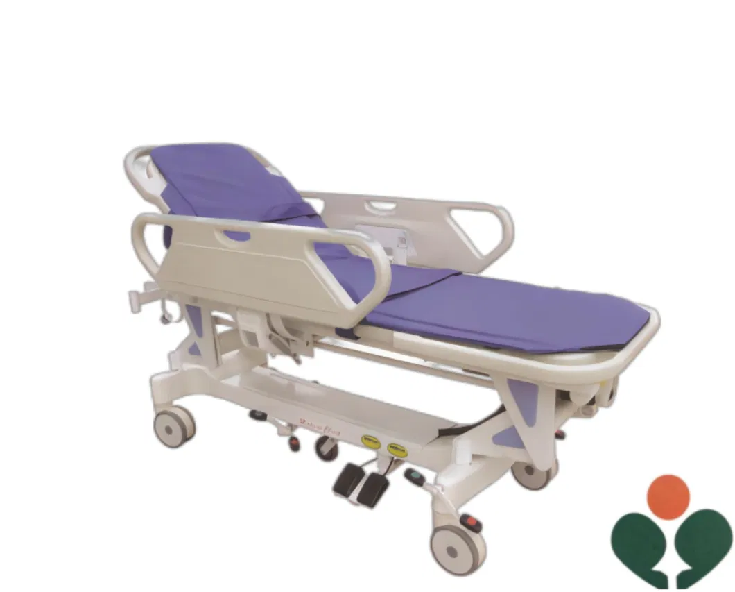 Electric Patient Transporting Trolley Emergency Room Equipment Electric Transfer System