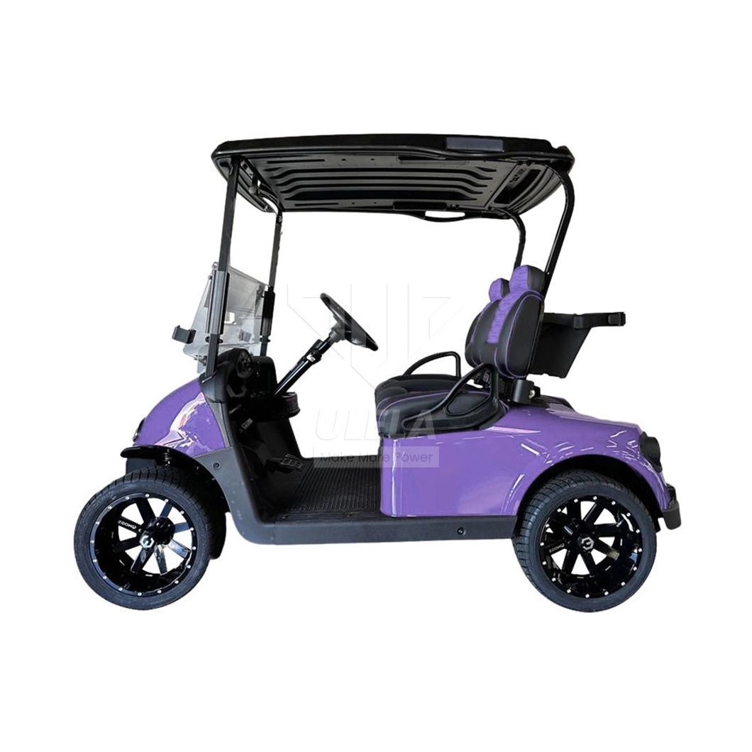 Ulela Aetric Golf Cart Dealers Electromagnetic Brake Electric 4 Person Golf Cart China 2 Seater Lifted EV Golf Cart