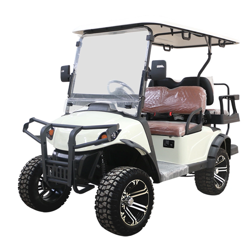 4 Seat 48V AC System Lithium Battery Powered Electric Lift off Road Golf Hunt Buggy Cart for Sale