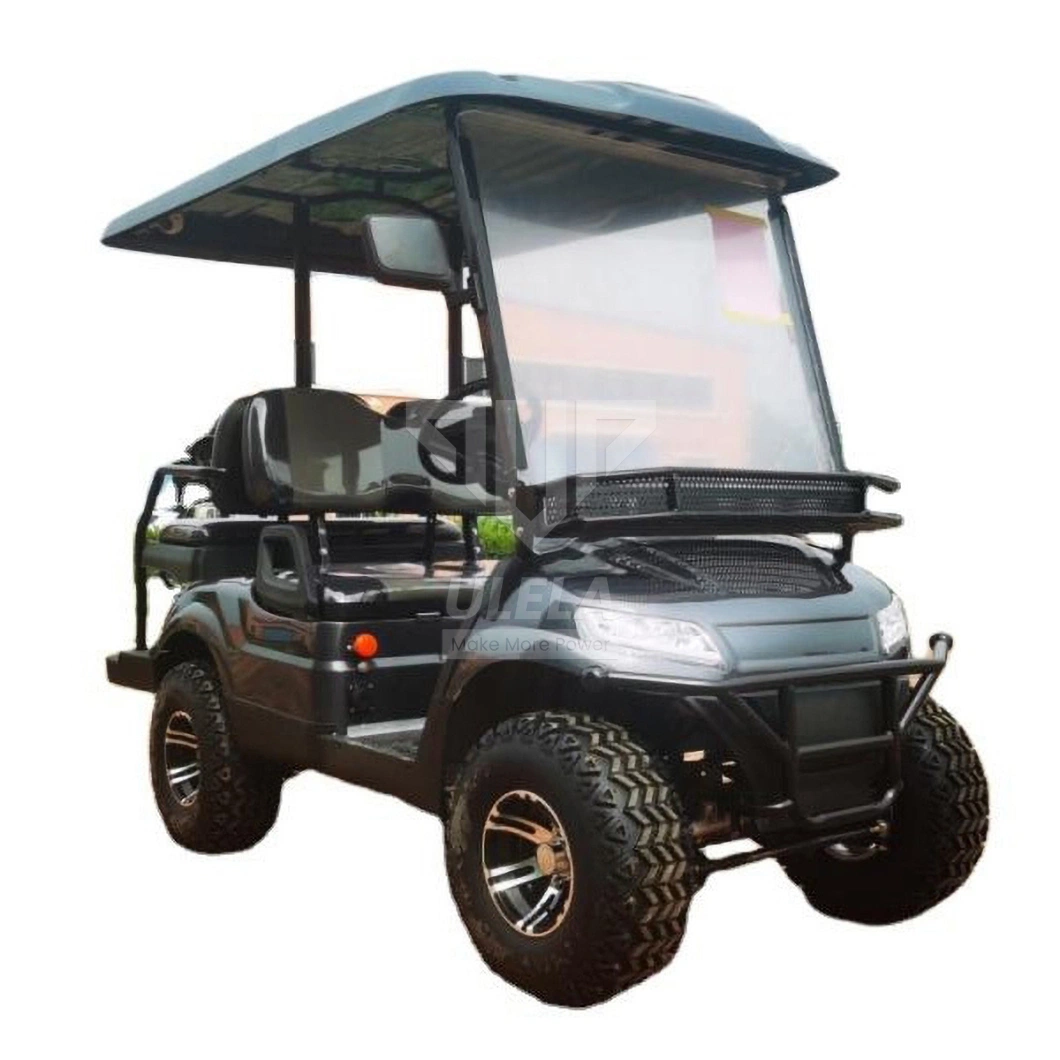 Ulela 4 Passenger Golf Car Dealer 20-30 Km/H Max Speed Electric 4 Person Golf Cart China 4 Seater Blue Golf Car