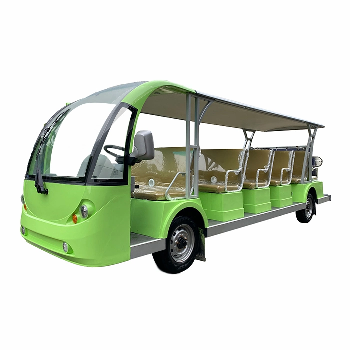 14 Seats Electric Sightseeing Bus Tourist Shuttle Car