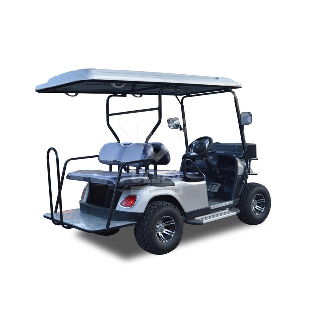 Ulela Largest Golf Cart Manufacturers 20-30 Km/H Max Speed Compact Electric Golf Buggy China 4 Seater Steeling Golf Cart