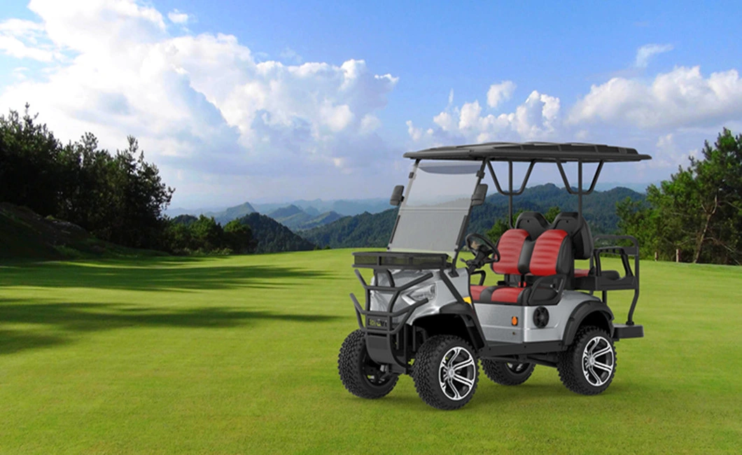 Guangdong Golf Cart Factory 48V Lithium Powerful Club Hunting Golf Trolley