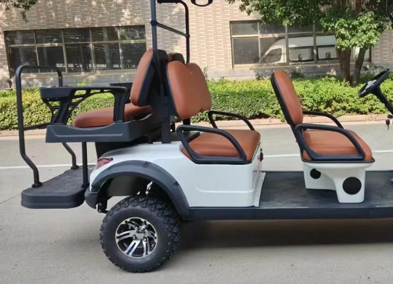 4+2 Lento Factory Direct Sales Price Preferential Practical Electric Vehicle Golf Car